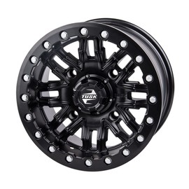 TUSK 4/137 Nebo Beadlock Wheel 14x7 5.0 + 2.0 Matte Black for CAN-AM Defender HD9 Max XT 2022-2024