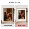 10 PCS White Picture Mounts, 5 Sizes Photo Mounts Mats