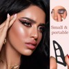 2PCS Eyetour Eyeshadow Tool,Eyetour Eyeshadow Guide,Eyeshad-ow Shields,Makeup Tool for Eyesh-adow,Eyeliner