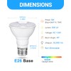 Flaspar PAR20 LED Flood Light Bulb, 8W PAR20 LED Bulbs