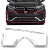 GD-AUTO Front Bumper Face Bar Grille Chrome Trim Molding For