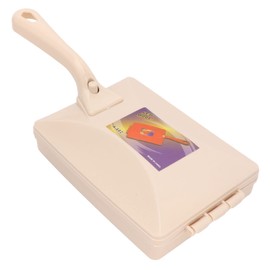 Handheld Carpet Sweeper, Manual Double Roller Sofa Debris Brush, Cleaning Brush for Dirt, Pet Hair, Crumbs, Home, Bedroom, Office, Bed, Sofa, Furniture, Clothes, Desktop Counter