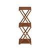 Furinno Tioman Outdoor Toolless Multipurpose Folding Display Shelf, Plant Stand,