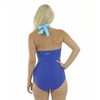 Zoggs Women'Basar Neckholder-Badeanzug 10 Blau - königsblau