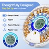 Windtrace Automatic Pill Dispenser for Elderly, Electronic Pill Organizer with