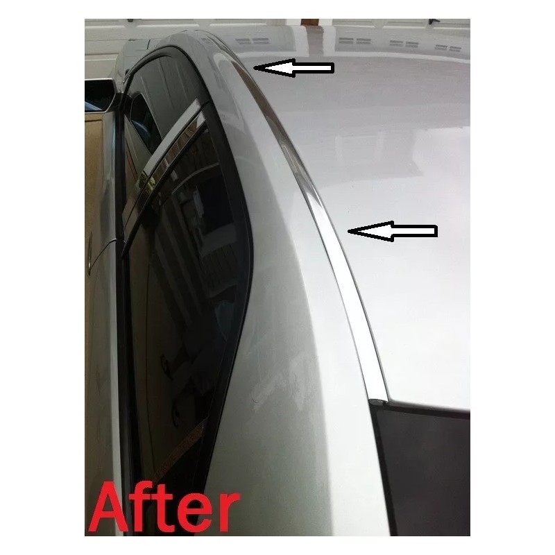 Automotive Authority For 2009-2014 ACURA TL CHROME ROOF TOP TRIM