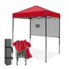 EAGLE PEAK Instant Pop Up Canopy with Adjustable Sun Wall