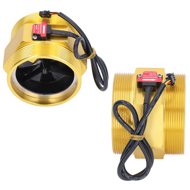Water Flow Sensor 3in Turbine Flowmeter Induction Switch for Irrigation