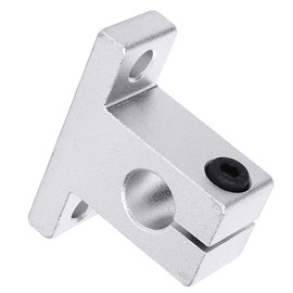 4PCs SK10 Shaft Mount Mounting Bracket, Shaft Mount Fixing Aluminium Alloy Hardware for Linear Rail Vertical Shaft