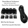 BTXETUEL Mini 4 teclas select-All Cut Copy Pegar Macro Pad