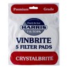 Harris Crystalbrite Pads 5pk x3 Filter Pads, Use with Harris
