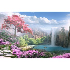 Tektalk 1000 Piece Puzzles for Adults Jigsaw Puzzles for Adults (Otherworldly Land of Peace)