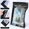 Mylar Bags Holographic Bags 200 Pack Resealable Bags Small Bags