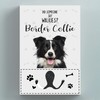 Global Designs Walkies Border Collie Themed Wall Hung Lead Hook