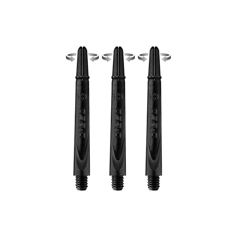 Harrows Darts Technology Carbon 360 Shafts, Rotating Carbon Top by