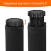 Sourcing Map 10 Inch Modern Black Metal Furniture Legs, Set