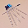 10Pcs Black Ink Ballpoint Metal Pen Refill 1.0mm Length 11.6cm