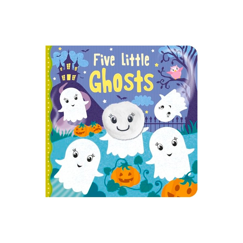 Five Little Ghosts (Finger Puppet Books)