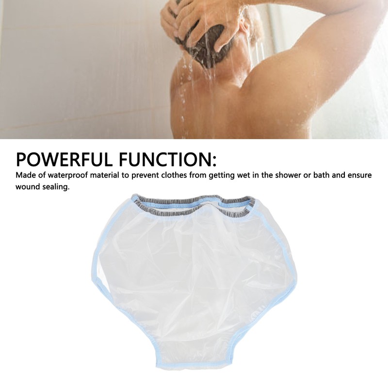 Bath Waterproof Underwear Reusable Unisex Postoperation Incontinence Hemorrhoids Shower Cover