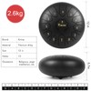 Kmise Steel Tongue, 12 Inch 13 Notes-Handpan Drum Kit Percussion