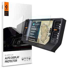 Spigen Tempered Glass Screen Protector [GlasTR Slim] designed for Ford Bronco (2021/2022/2023/2024) 12 inch Dashboard Touchscreen - Matte/Anti Finger Print