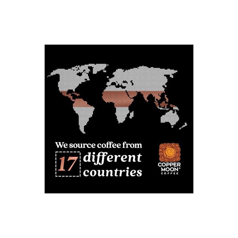 Copper Moon Ground Coffee, Dark Roast, Sumatra Blend, 12 Oz