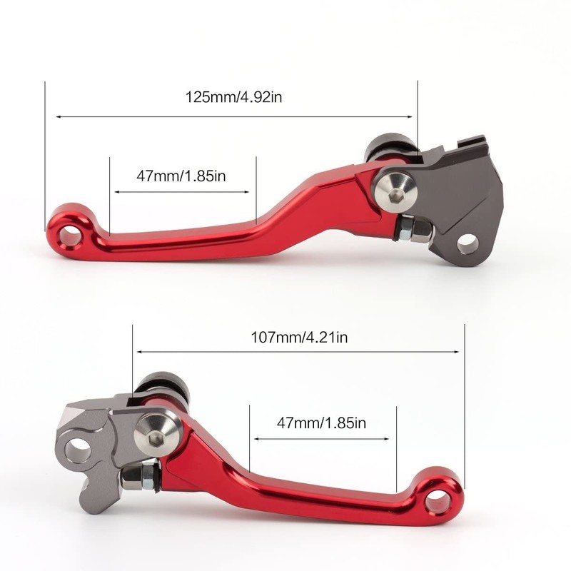 NICEDOLL Dirt Bike Clutch Brake Pivot Levers for CRF125F CRF