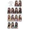 AQUADOL Wig, Long, Full Wig, Gradient, Curl, Pink, Black Hair,