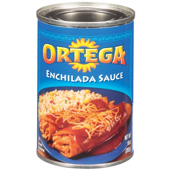 Ortega Enchilada Sauce, Red Chili, 10 Ounce (Pack of 12)