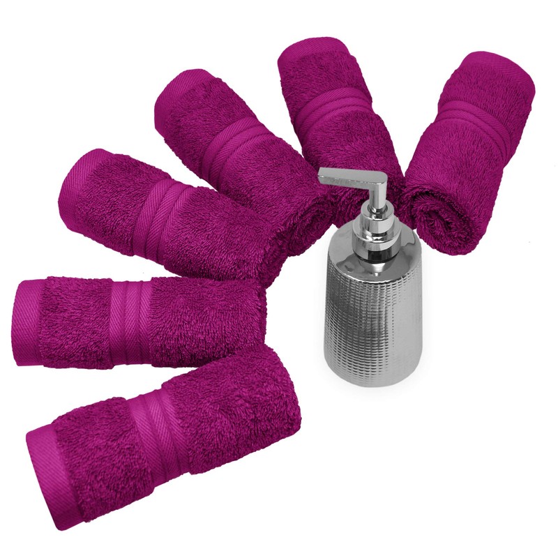 Lashuma Small Towels, 30 x 30 cm, Set of 6,