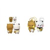 FANIX 2pcs Bubu &Dudu Bears Key Chain and 2pcs Car