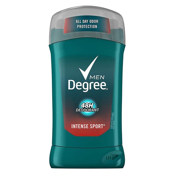 Degree Deodorant 3 Ounce Mens Time Released Intense Sport (88ml) (3 Pack)