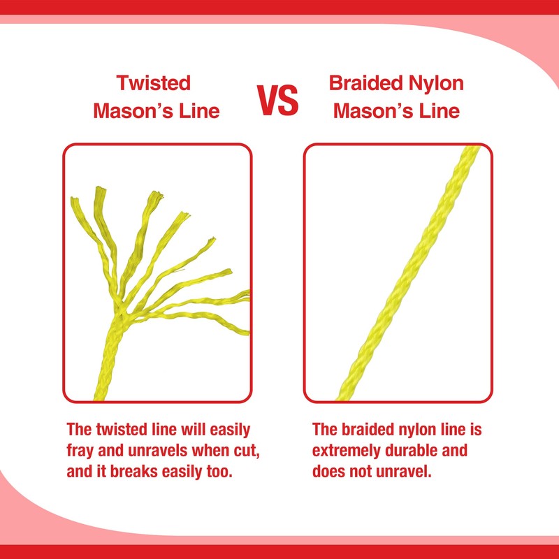 Goldblatt Mason Line, 250 Feet #18 Braided Nylon String, Perfect