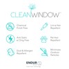 Clean Window Twill Stripe Allergy/Pet Friendly Anti-Dust Sheer Curtain Panel,