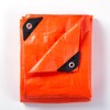 GUARD SHIELD Orange Tarp 10x10 Feet Tarps High Visibility Outdoor