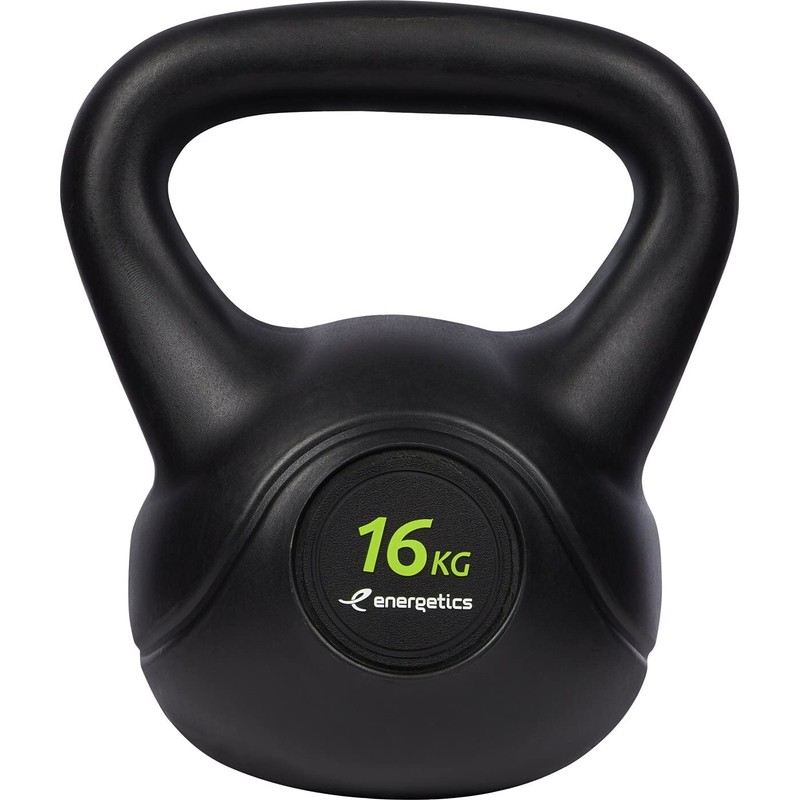 ENERGETICS Training Dumbbell Kettlebell Cement Black (200) XL