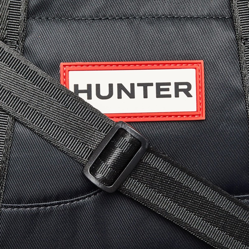 Hunter Nylon Top Clip, Tote Mini, Black