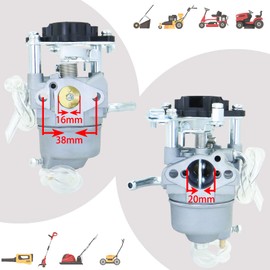 REMEDART 308054124 Carburetor Fits for Ryobi RYi2300BT RYi2300BTA RYi2300VNM RYi2000GRA Digital Inverter Generator replaces for homelite 308054123 with gaskets fuel filter