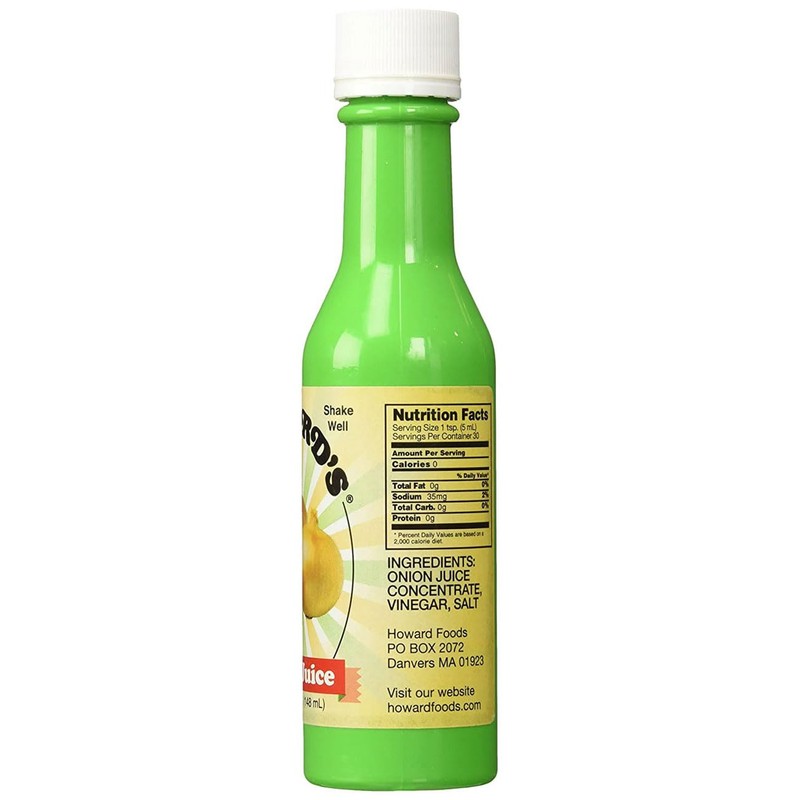Howard’s Onion Juice, 5 fl oz | Pure Liquid Onion