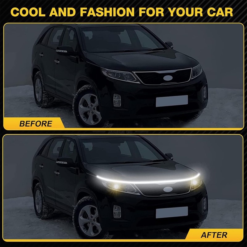 KEEPDSGN For Toyota Tundra 71" Car Hood Light LED Strip