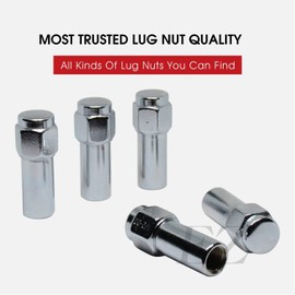 Cragar SST Mag Lug Nut 12mmx1.5 with Center Washer Set of 24 Pcs