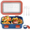 Huifoo Lunch Box Set, 1250 ml Lunch Box with Compartments