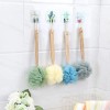 Arswin Loofah Back Scrubber for Shower,Wooden Handle Bath Sponge Lufa
