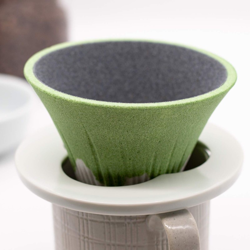 Kofil 1390400503 Coffee Filter Dripper with Dedicated Base and Saucer,