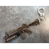 Fat-catz-copy-catz M16 Rifle Gun Metal Model Keyring Keychain Pendant 6cm