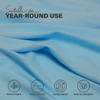 ACRALI HOME Double Fitted Sheet 40cm/16in Deep Fitted Sheets Double