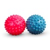 Physical Spiky Massage Balls - 1 Pair - Blue &