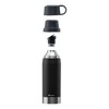 Aladdin CityPark Thermavac Double Glass Steel Thermos Flask 1.1 LT