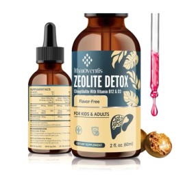 Itharoventis Zeolite Detox for Kids and Adults Premium Zeolite Clinoptilolite