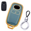 [LETINGFAR] キーケース トヨタ用 スマートキーケース キーカバー TPU 2ボタン 専用設計 トヨタ ライズ